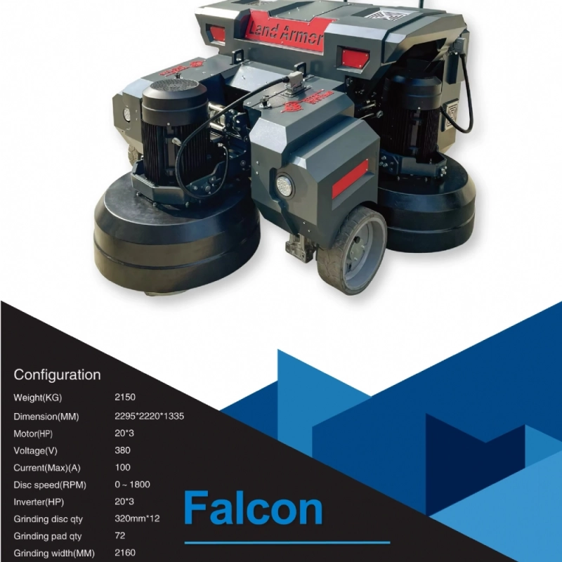 Falcon 2200 Uzaktan Kumandalı Tam Oto. Beton Silim Makinesi