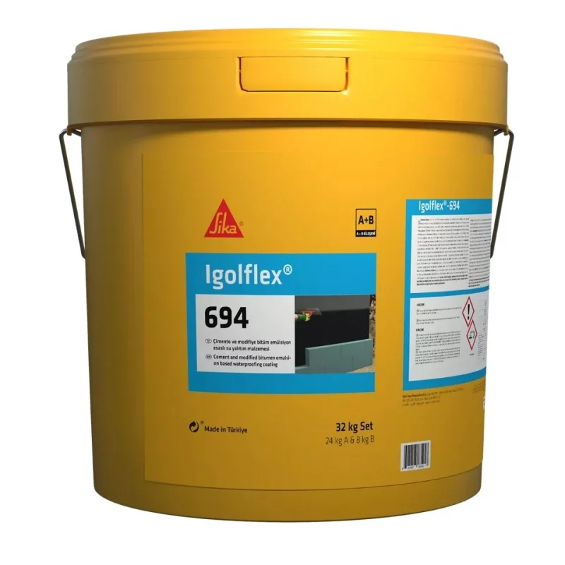 Sika® Igolflex®-694 32 kg (2 bileşenli bitüm kauçuk)